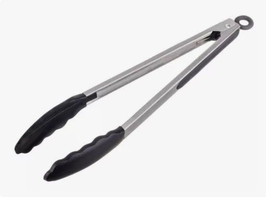 Pegador em Inox com Ponta de Silicone 30c...