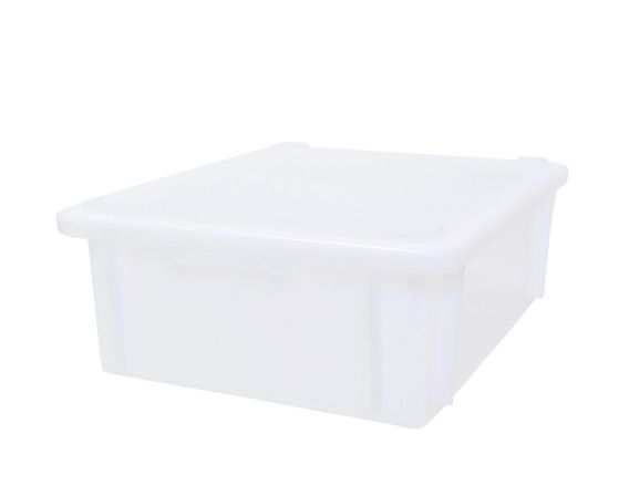 Caixa Plástica Empilhável com Tampa 15L 4...