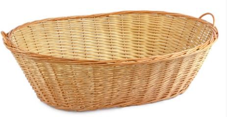 Cesta Vime Oval com Alça para Padaria 94x... Cesta Vime Oval com Alça para Padaria 94x...