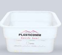 Caixa Plástica Quadrada 2 Litros 18x18x10...