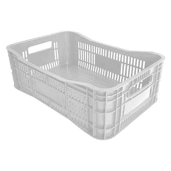 Caixa Plast Mult Vazada 54x34x18cm Bco BL... Caixa Plast Mult Vazada 54x34x18cm Bco BL...