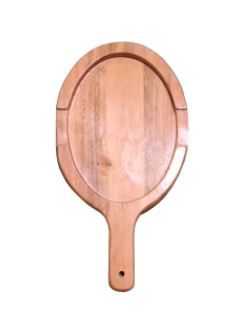 Base de Madeira para Chapa Oval Ms Madeir...