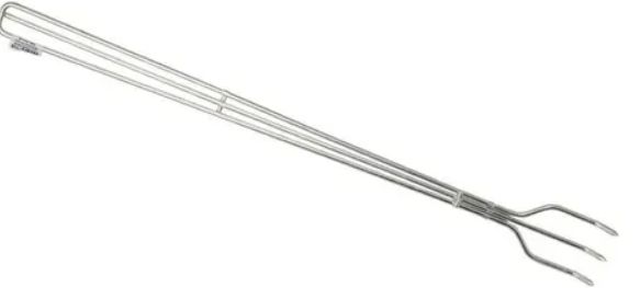 Garfo Tridente para Churrasco 70cm Aramef... Garfo Tridente para Churrasco 70cm Aramef...