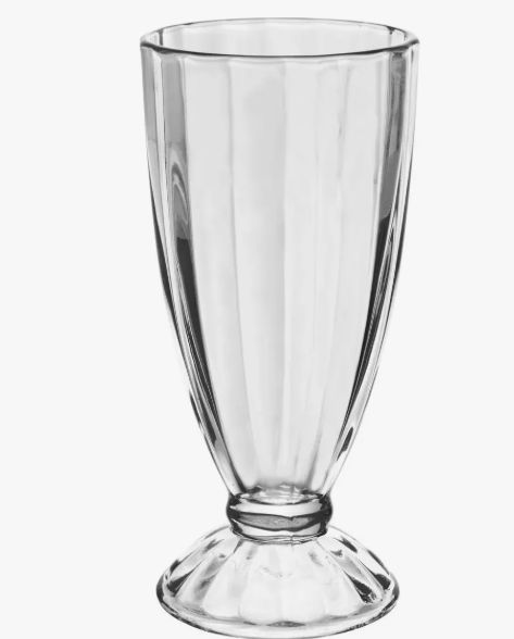 Taça Milk Shake Vidro 350ml Chef Line Ref... Taça Milk Shake Vidro 350ml Chef Line Ref...