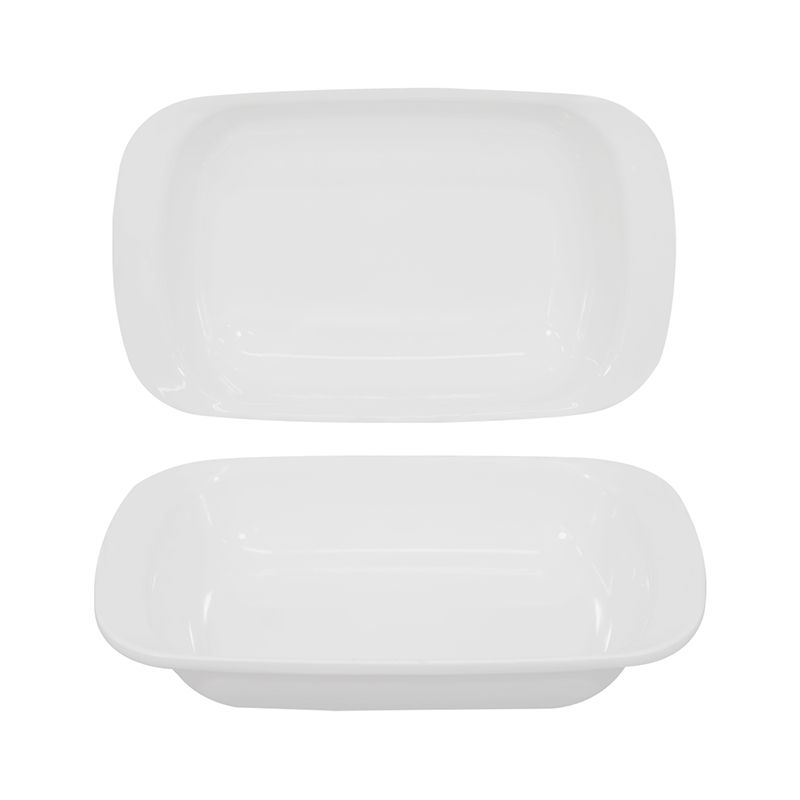 Travessa Funda Ret Melam 25x15x5cm BTF_40061 Travessa Funda Ret Melam 25x15x5cm BTF_40061