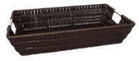 Cesta Rattan Ret 41x24x8,5cm Cafe MMO_YK9125 Cesta Rattan Ret 41x24x8,5cm Cafe MMO_YK9125