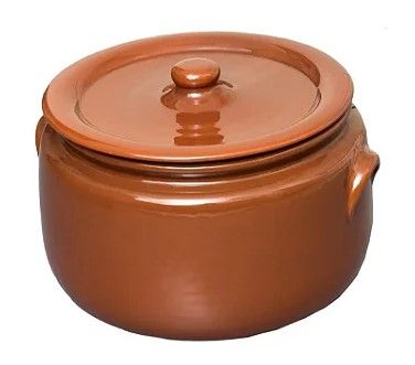 Caçarola Cerâmica com Tampa 11L 28x19cm M...