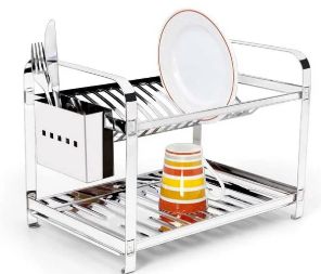 Escorredor 16 Pratos em Inox Stamp Inox R... Escorredor 16 Pratos em Inox Stamp Inox R...
