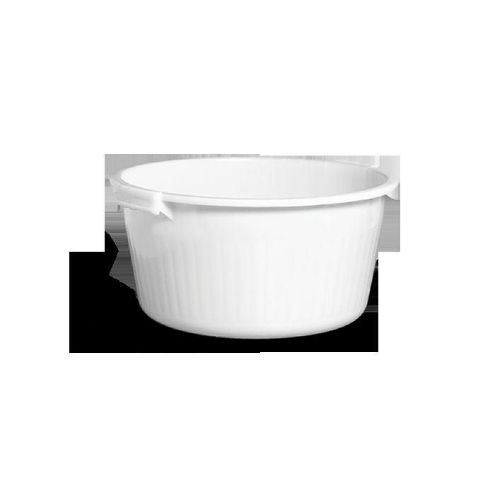 Bacia Plástica Canelada Vermelha 45 Litro...