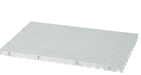 Estrado Plástico Branco 100x60x5cm Boliva... Estrado Plástico Branco 100x60x5cm Boliva...