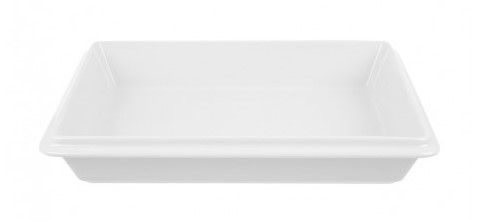 Cuba GN Porcelana Branca 1/2 6cm Vista Al...