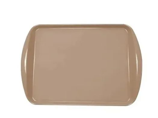 Bandeja Plástica Fast-Food 43x30cm Bege S... Bandeja Plástica Fast-Food 43x30cm Bege S...