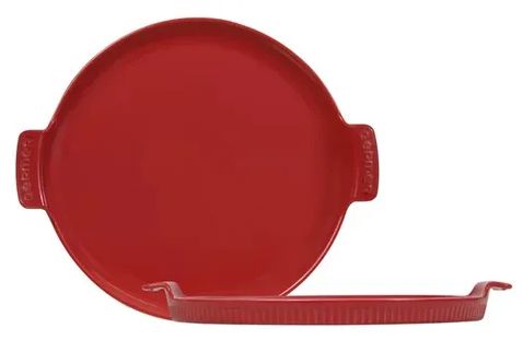 Forma para Pizza com Asas 31cm Vermelha G... Forma para Pizza com Asas 31cm Vermelha G...
