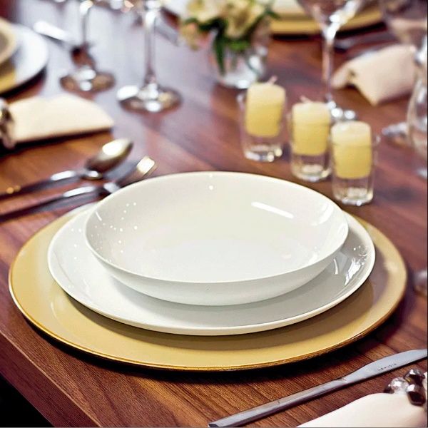 Prato Sobremesa Blanc 19cm Caixa com 24 N... Prato Sobremesa Blanc 19cm Caixa com 24 N...