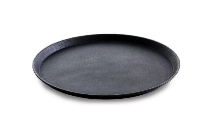 Bandeja Antiderrapante 40cm Marrom Cambro... Bandeja Antiderrapante 40cm Marrom Cambro...