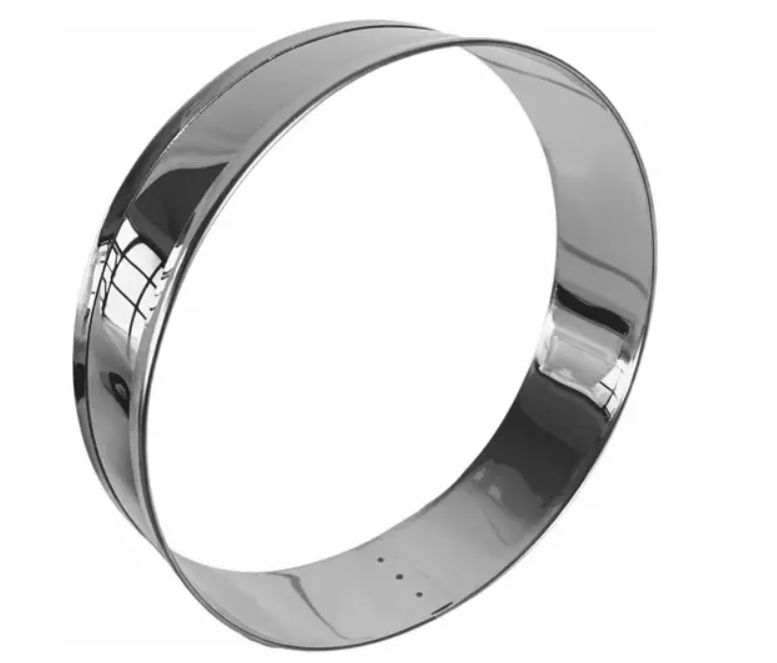 Aro Cortador Redondo Inox 13x5cm Doupan R... Aro Cortador Redondo Inox 13x5cm Doupan R...