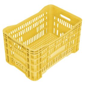 BLKCaixa Plast Multi Vazada 55x35x30cm Am... BLKCaixa Plast Multi Vazada 55x35x30cm Am...
