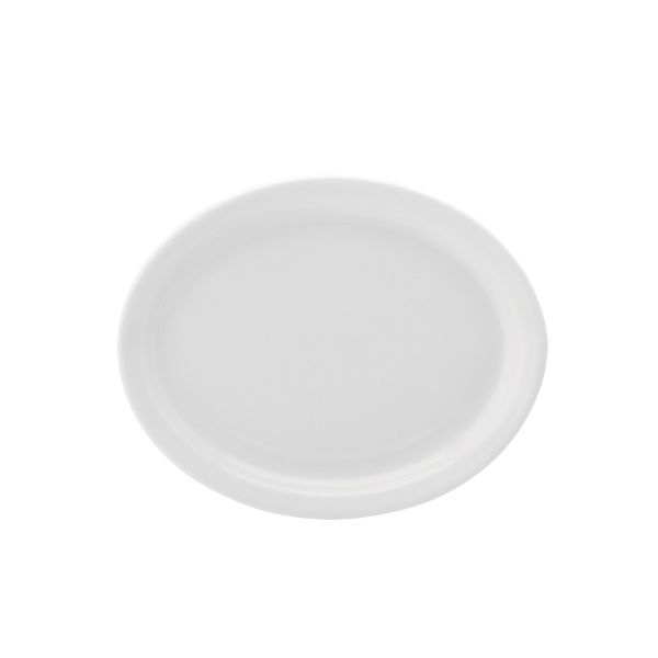 Travessa Oval Rasa Porcelana Protel 25cm ... Travessa Oval Rasa Porcelana Protel 25cm ...