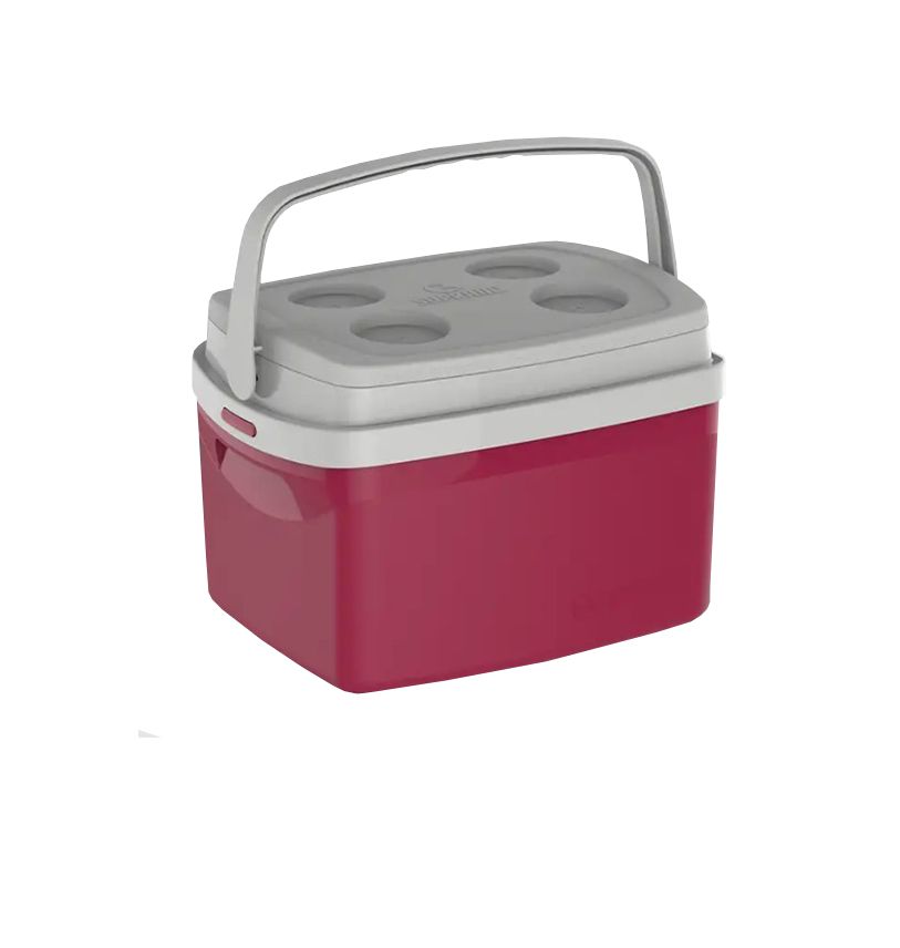 Caixa Termica 12L Tropical Vermelha SPN_5... Caixa Termica 12L Tropical Vermelha SPN_5...