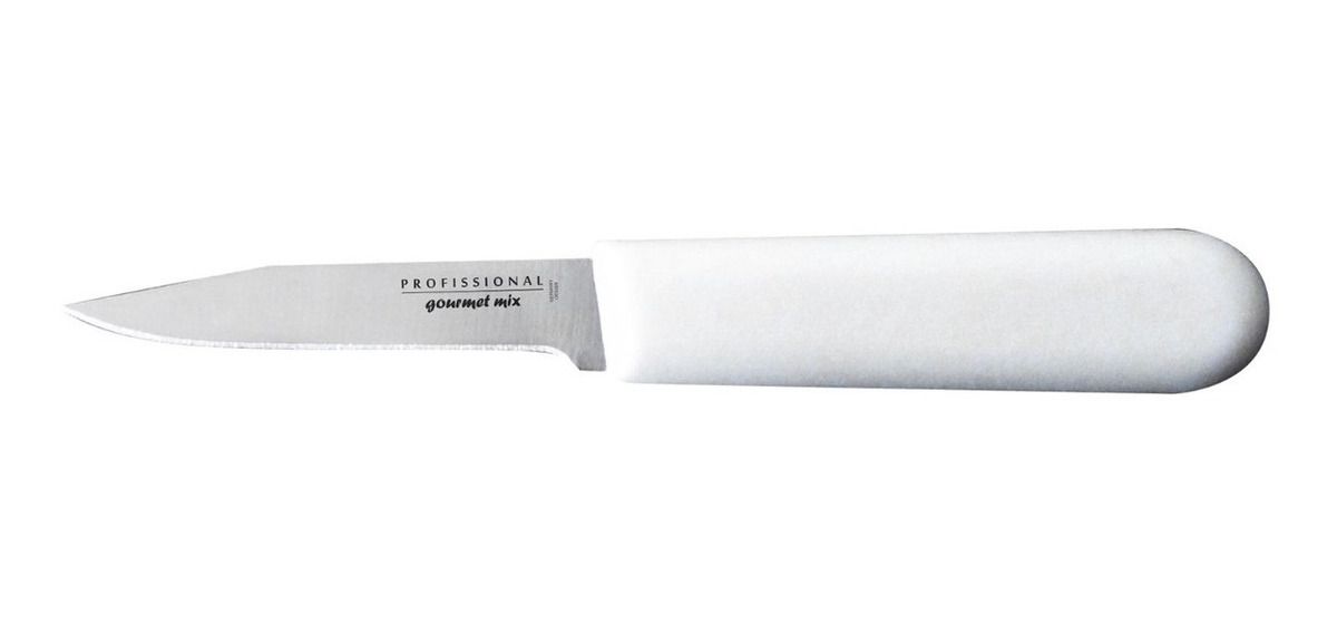 Faca para Legumes 3 polegadas Cabo Branco...