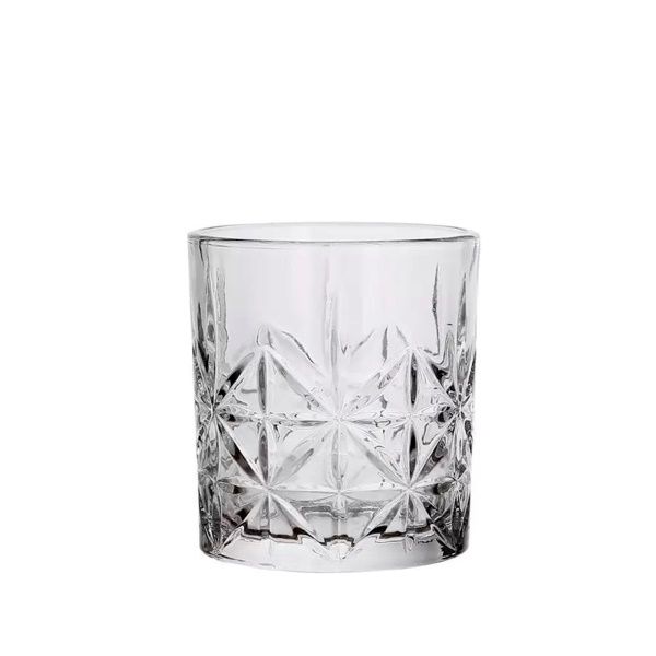 Copo Whisky Vidro Clear Decorado 320ml Ca...