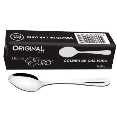 Colher de Chá Original Line Euro Caixa co...