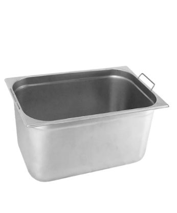 Cuba Gastronômica GN 1/1 Aço Inox com Alç... Cuba Gastronômica GN 1/1 Aço Inox com Alç...
