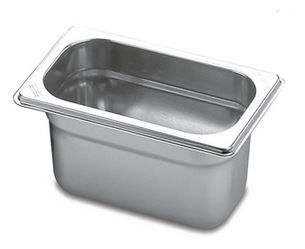 Cuba Gastronômica GN 1/9x65 em Aço Inox 1... Cuba Gastronômica GN 1/9x65 em Aço Inox 1...