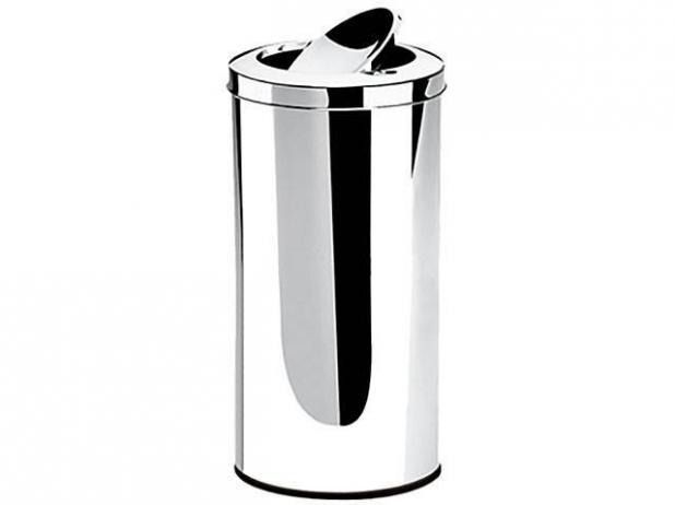 Lixeira Inox Basculante 30x60cm 40,5L BNX... Lixeira Inox Basculante 30x60cm 40,5L BNX...