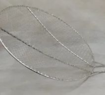 Espumadeira Tela Forte em Aço Inox 14cm A...