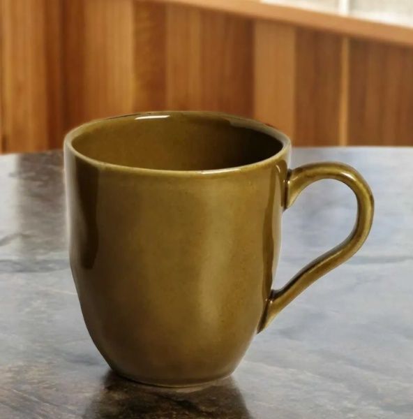 Caneca Porcelana Orgânico Âmbar 273ml Por...