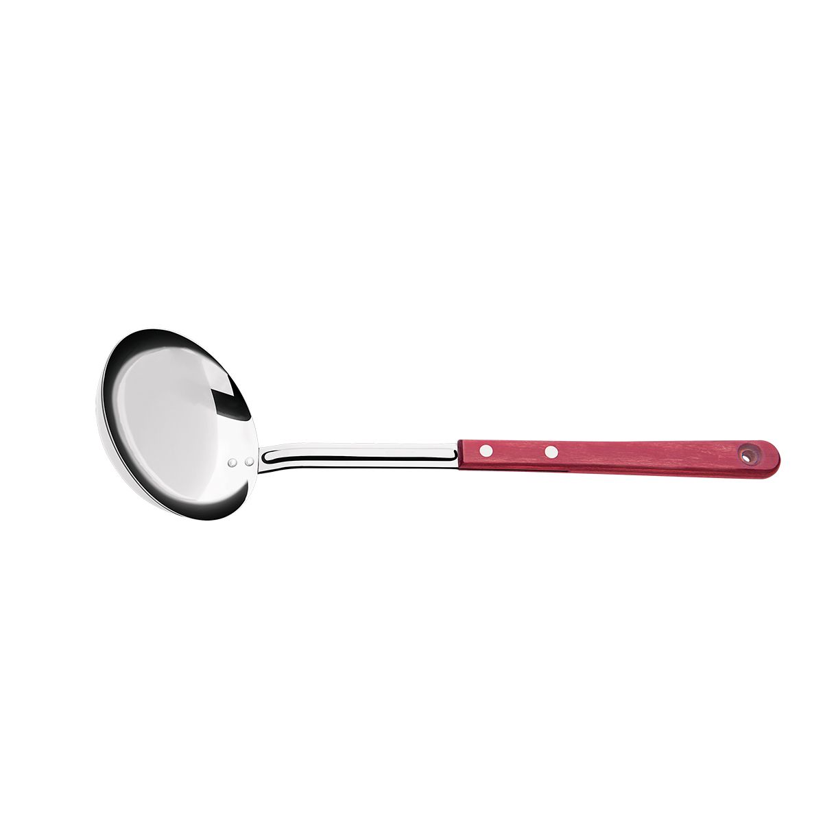 Concha Terrina Inox com Cabo de Madeira S...