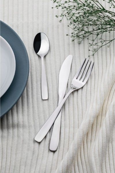 Colher de Chá Inox Linha Cosmos 13,6 cm T... Colher de Chá Inox Linha Cosmos 13,6 cm T...