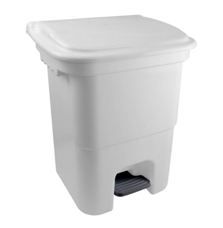 Lixeira Plastica Quadrada Pedal 50L PSV_1290