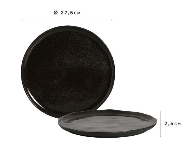 Prato Raso Cerâmica Bio Imo 27cm Porto Br... Prato Raso Cerâmica Bio Imo 27cm Porto Br...