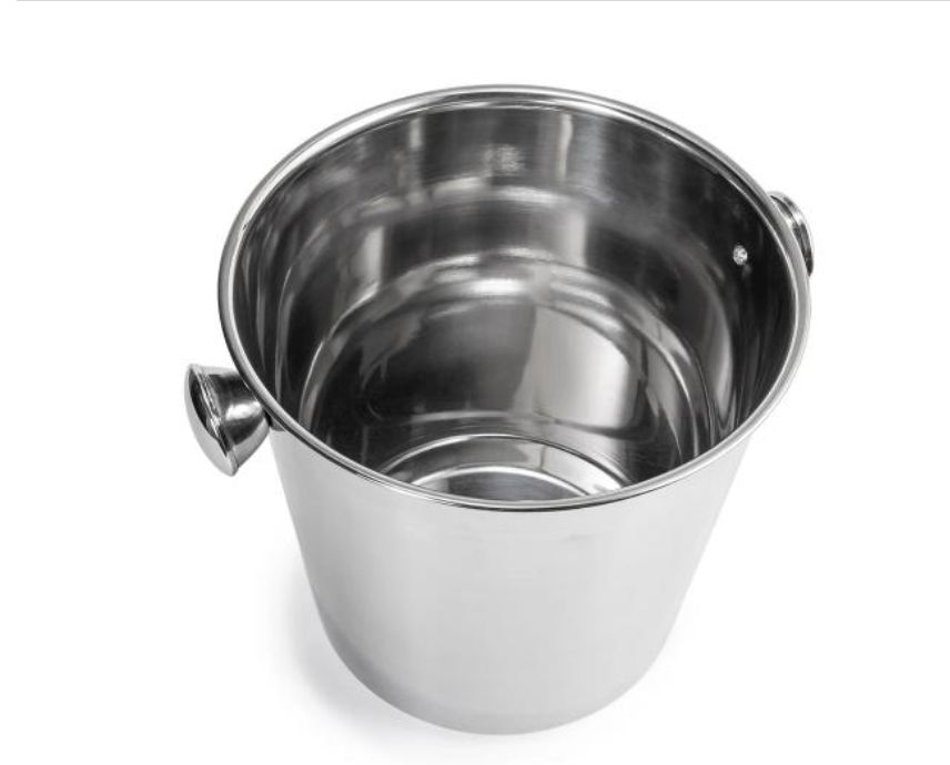 Balde de Gelo Inox 800ml 12x12cm Marcamix... Balde de Gelo Inox 800ml 12x12cm Marcamix...
