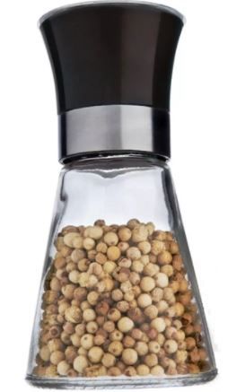 Moinho Pimenta 11,5cm Acrilico Tpa Pto POP