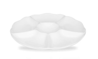 Petisqueira Porcelana 5 Divisórias 28cm O...