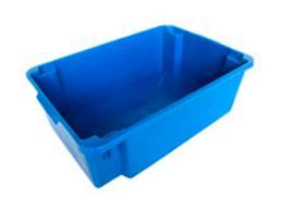 Caixa Plast Emp S/T 65x44x22cm 45L Azl SC... Caixa Plast Emp S/T 65x44x22cm 45L Azl SC...