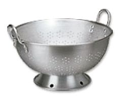 Tacho Furo Grosso Escorredor C/ Pe 30cm A... Tacho Furo Grosso Escorredor C/ Pe 30cm A...