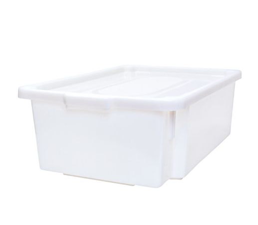 Caixa Plástica com Tampa 65x44x22cm 45 Li...