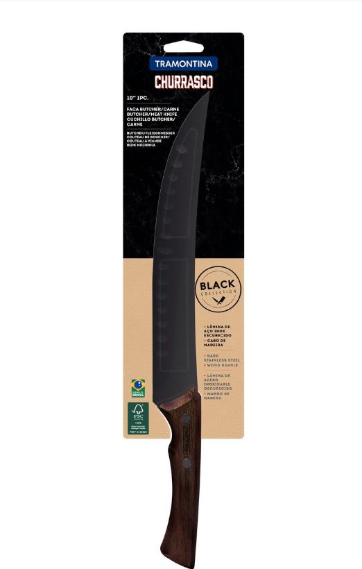 Faca Chef Churrasco 10 Polegadas Cabo de ... Faca Chef Churrasco 10 Polegadas Cabo de ...