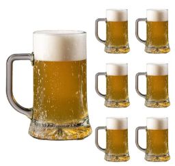 Caneca de Chopp Plástica Transparente 500... Caneca de Chopp Plástica Transparente 500...