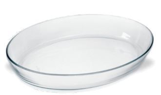 Assadeira Oval Média Vidro 35x24cm Nadir ...