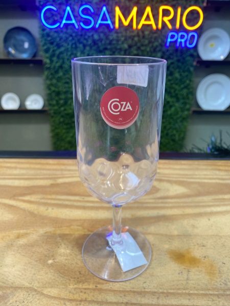 Taça Acrílico Água Vinho Wave 300ml Coza ... Taça Acrílico Água Vinho Wave 300ml Coza ...