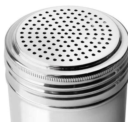 Polvilhador Saleiro Inox Fino Plasvale POP Polvilhador Saleiro Inox Fino Plasvale POP