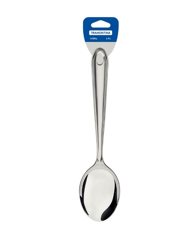 Colher para Servir Arroz Utility Preta Tr... Colher para Servir Arroz Utility Preta Tr...