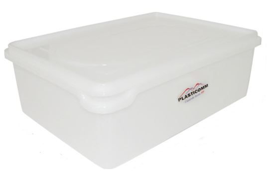 Caixa Plast 39x28x14cm 11L Incolor PLC_306