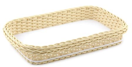 Cesta Vime Sint Retangular 34x22x5,5cm CY...