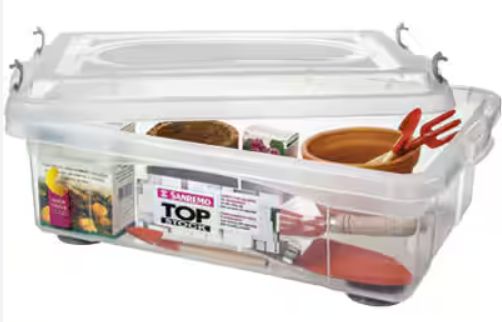 Caixa Organizadora Plástica 28,2 Litros 5...